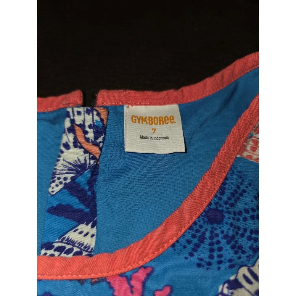 Gymboree mermaid cove‎ shell coral dress size 7